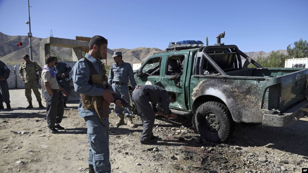 Afghanistan: Batatu mu barwanyi bakomeye ba Islamic state bafashwe mpiri